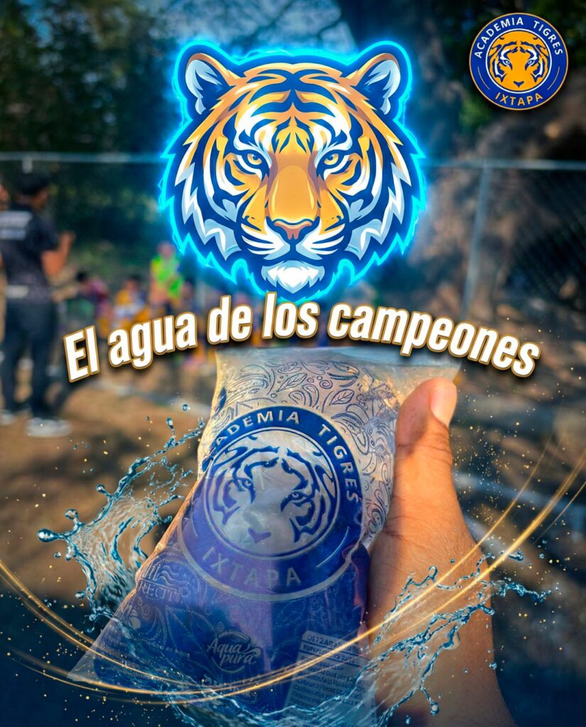No es solo agua. Es la energía que impulsa a los Tigres🔥
