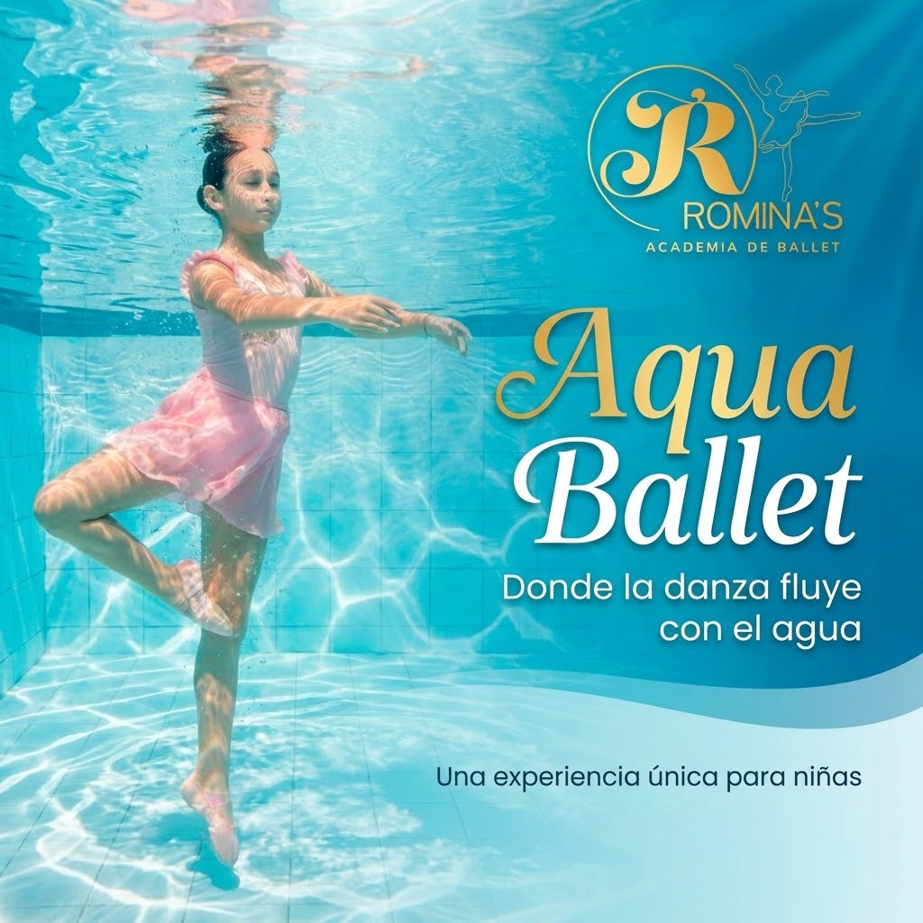 💧🩰 ¿Sabías que ahora tenemos Aqua Ballet?