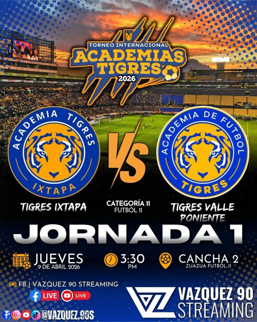 ¡MAÑANA ARRANCA LA AVENTURA PARA TIGRES IXTAPA! 🐯⚽⚡
