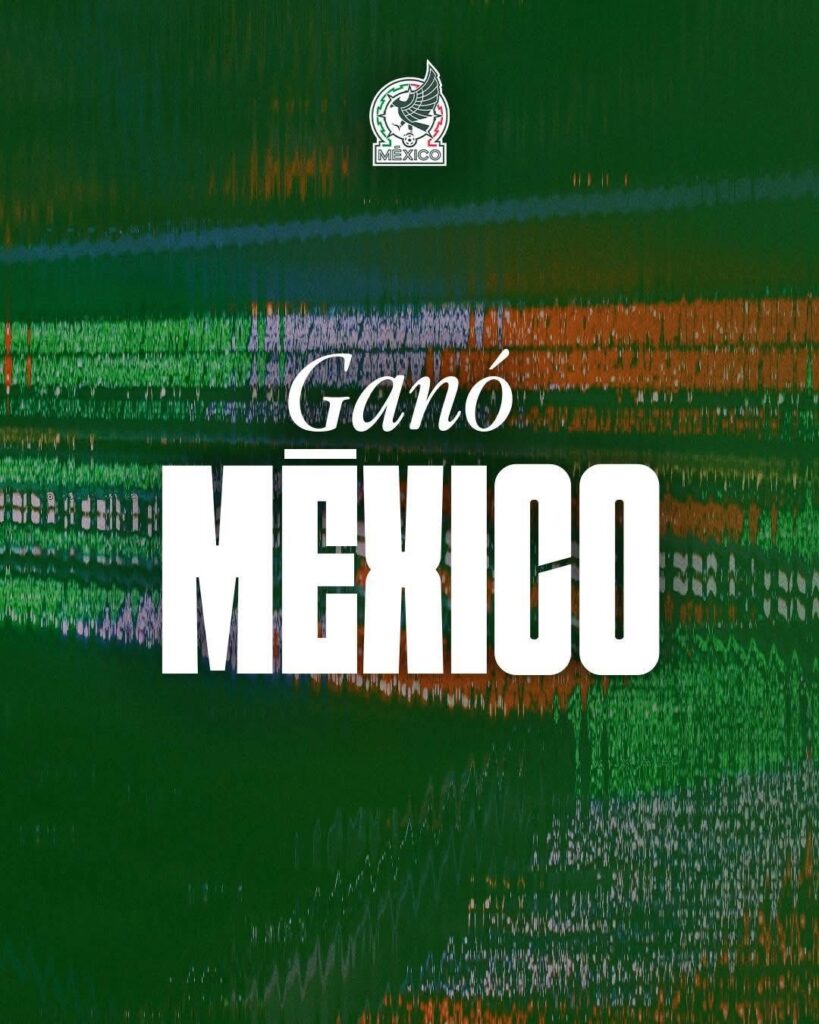 🎉🇲🇽 ¡Ganó México! ¡Nuestra Selección Nacional de México se lleva la victoria ante Sudáfrica! 🙌🏼