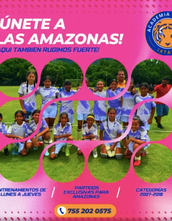 ¡Únete a las Amazonas de Tigres Ixtapa!